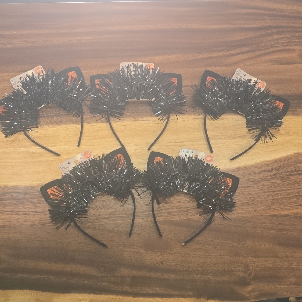 Black Cat Ear Headbands